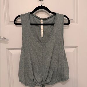 Lululemon Athletica Gray Tank Top